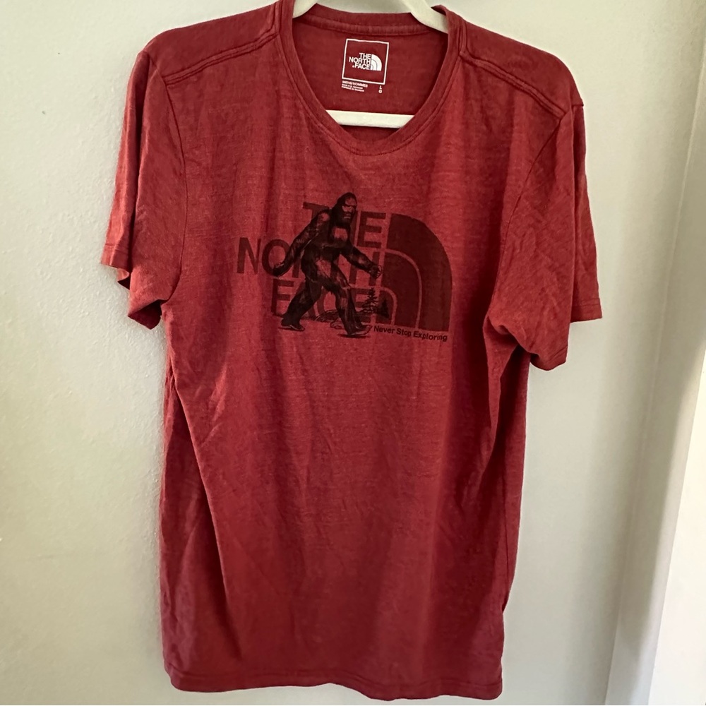 The north face men’s shirt size large